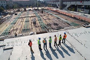 Chantier en construction