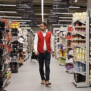 Employé Auchan